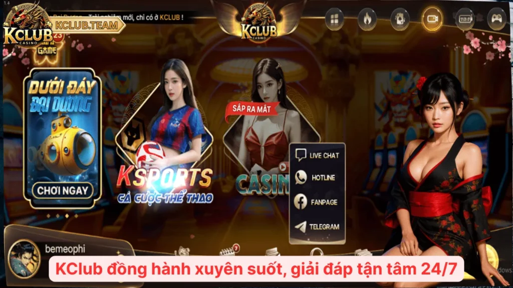 KClub 🐉 Giải Trí Chuẩn Nhật, Phong Cách Triệu Đô 2025 🔮 4 KClub đồng hành xuyên suốt, giải đáp tận tâm 24/7