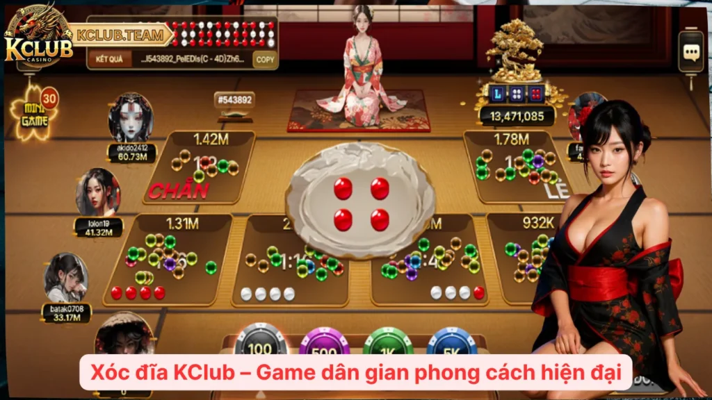 Bí Quyết Chơi Xóc Đĩa – 5 Mẹo Chưa Ai Tiết Lộ 1 Xóc đĩa KClub – Game dân gian phong cách hiện đại
