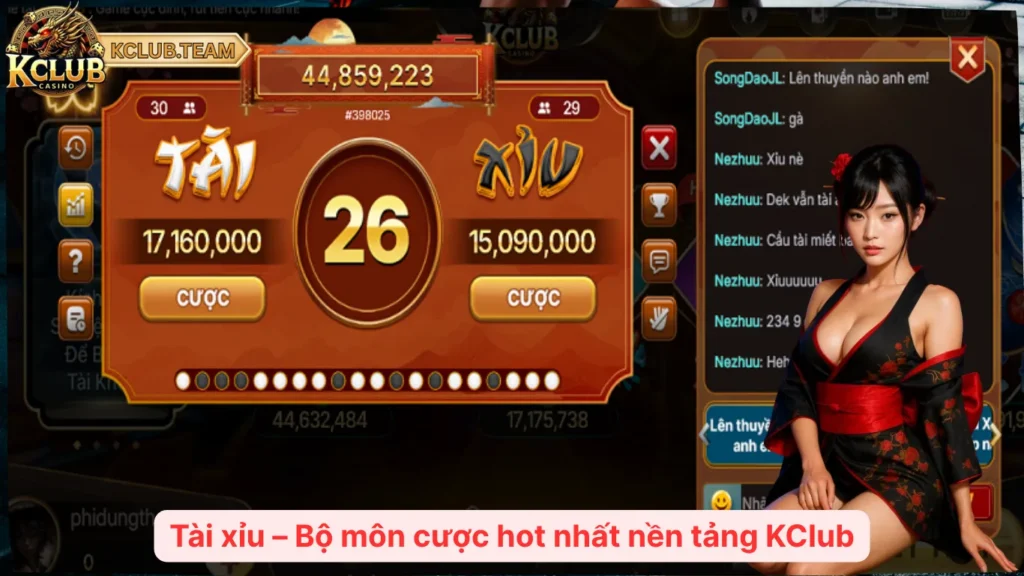 Cách Chơi Tài Xỉu Online Tăng 99% Tỷ Lệ Thắng 1 Tài xỉu – Bộ môn cược hot nhất nền tảng KClub