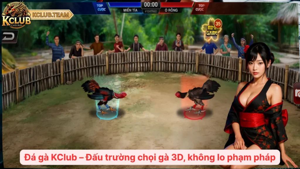 Đá Gà KClub – Sàn Đấu Ảo Triệu Xu, Giao Diện Cực Nét 1 Đá gà KClub – Đấu trường chọi gà 3D, không lo phạm pháp